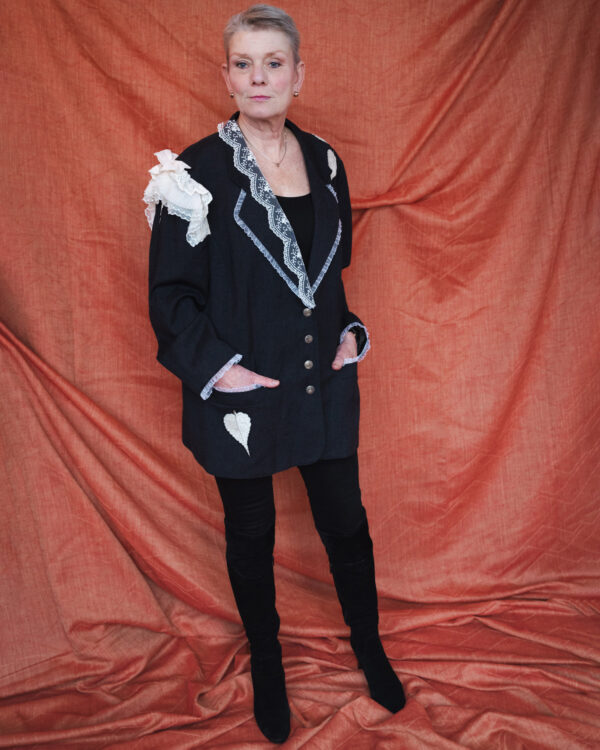 Upcycled Vintage-Inspired Coat